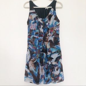 Madewell Broadway & Broome Watercolor Dress Sz 10